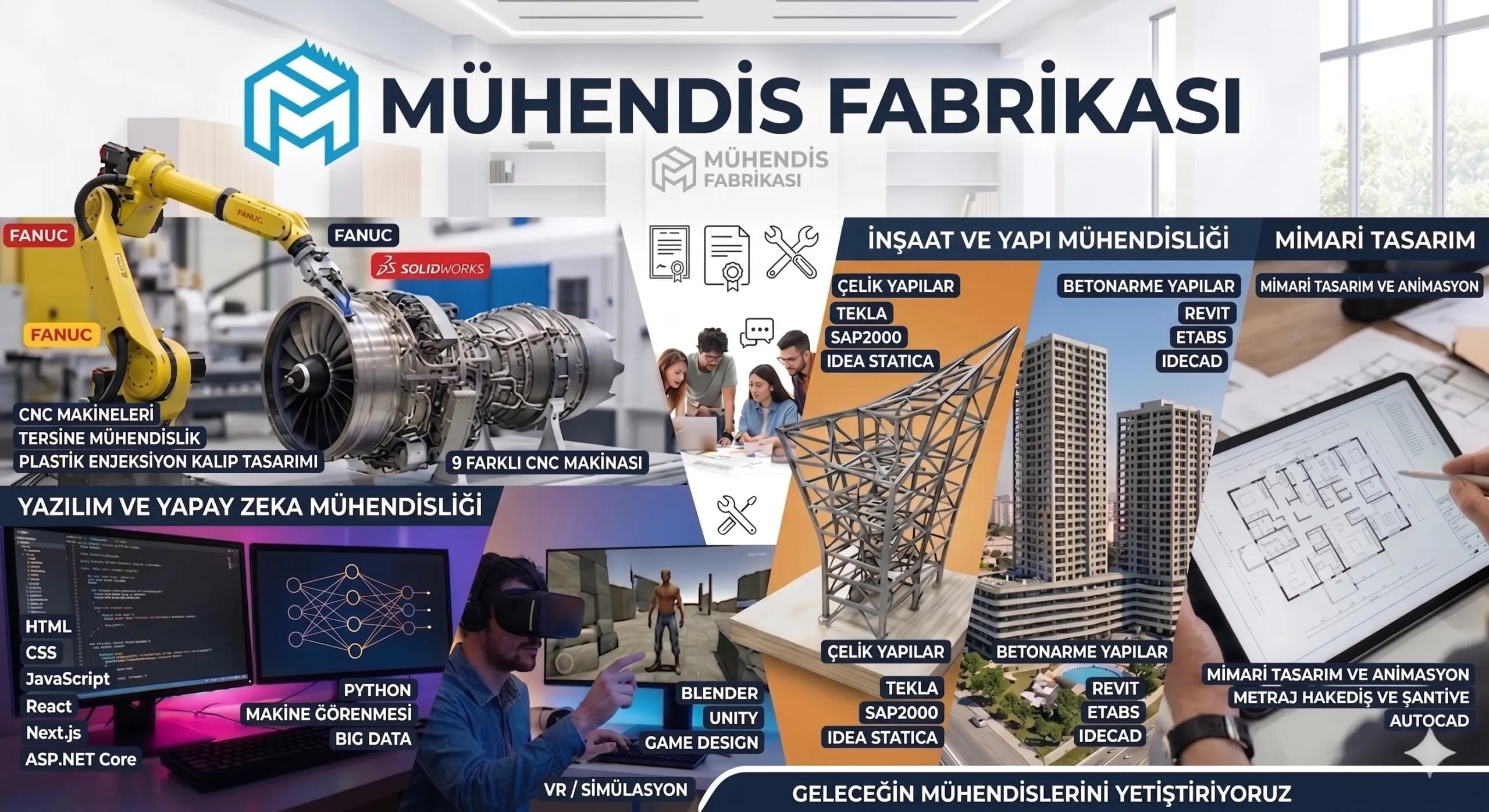 Geleceğin Teknolojisine Hükmedenlerin Merkezi: MÜHENDİS FABRİKASI